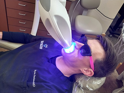 cosmetic dentistry patient at Beelman Dental